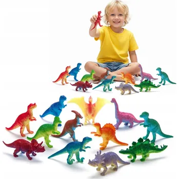 Figurka ZESTAW DINO FIGUREK KOLEKCJA FIGUREK ZVÍŘAT 12 KS DINOSAUŘI DINOSAURUS