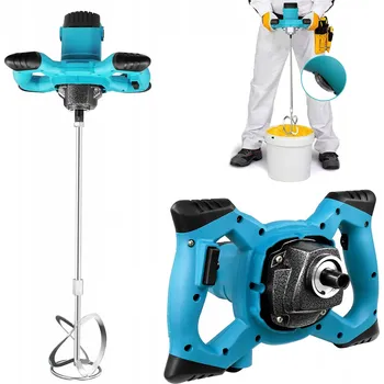 Míchadlo 2800W MÍCHADLO NA LEPIDLO MALTY BETONU ELEKTRICKÉ MÍCHADLO VÝKONNÉ XL