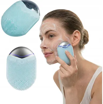 Péče o chrup Kartáček kartáček na čištění obličeje, modrý