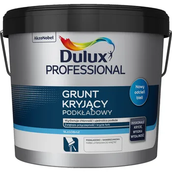 barva na zeď DULUX PROFESSIONAL KRYCÍ ZÁKLADNÍ NÁTĚR 9L BÍLÝ