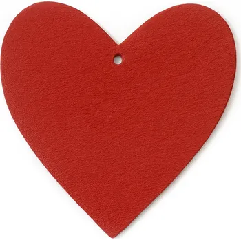 Vánoční ozdoba Červená vánoční ozdoba srdce Ayane