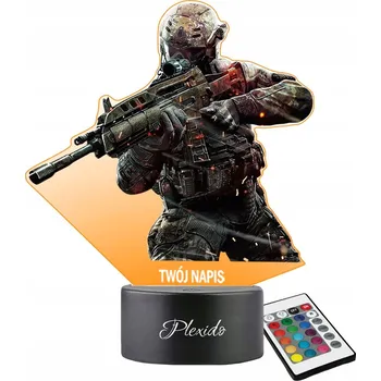 Lampička Noční lampa Plexido vícebarevná