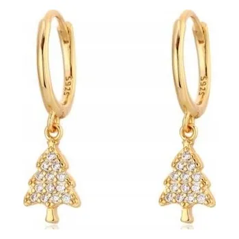 Náušnice Stříbrné náušnice Fraise 925 s kubickou zirkonií