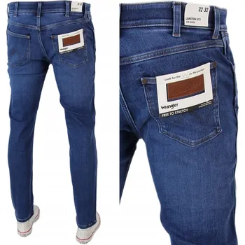 Pánské džíny Wrangler LARSTON pánské džíny se zúženými nohavicemi, velikost 34/32