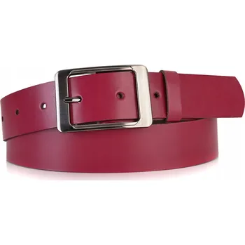 Opasek Ke kalhotám Dámský široký Pásek 4 cm, přírodní kůže, BISHOPS