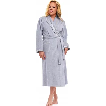Dámský župan Dámský velurový župan DOCTOR NAP 1078 šedý M
