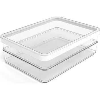 Dóza na potraviny Nádoba na potraviny Rotho dvojitá na sýr a uzeniny Loft 2 x 0,85 L