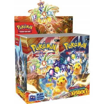 Sběratelská karetní hra Pokémon TCG: Žhnoucí Jiskry - Booster Box (36 balíčků)
