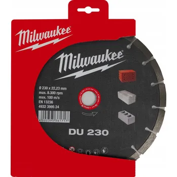 Příslušenství k brusce Segmentový DIAMANTOVÝ KOTOUČ MILWAUKEE 230 mm
