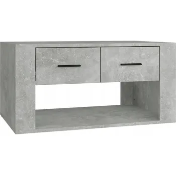 Konferenční stolek Obdélníkový stolek VidaXL 50 x 40 x 80 cm, světle betonový vzhled