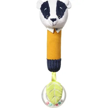 BABYONO BABYONO Hračka pískací s chrastítkem jezevec Edmund, 3m+