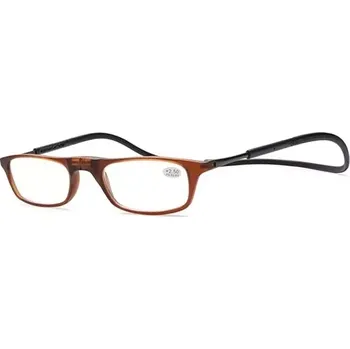 Brýle na čtení Dioptrické brýle na čtení s magnetem +1,50 brown/black