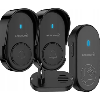 Domovní zvonek Bezdrátový zvonek Basehome 200 m 105 dB