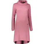 Dámské teplákové šaty KIXMI RIVA TMAVĚ RŮŽOVÁ velikost: XS