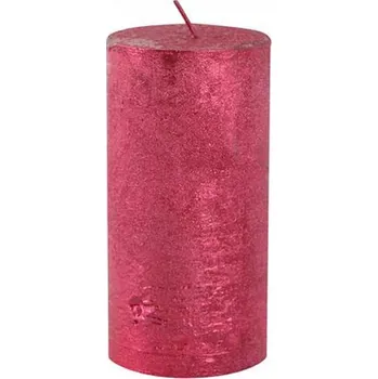 Svíčka Rustikální svíčka 12cm PROVENCE červená