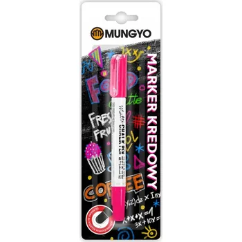 Křídový popisovač MUNGYO růžový, v blistru