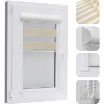 Roleta ROLETA DEN A NOC V KAZETĚ S VODICÍMI LIŠTAMI ROLETY 78x150