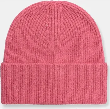 Čepice Čepice z vlněné směsi Jack Wolfskin FUZZY A65238 růžová 42X, vel. S