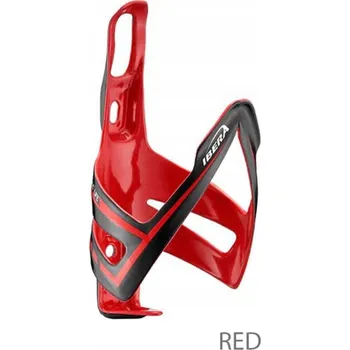 Košík na láhev IBERA Karbonový košík na lahev na pití červený 29g