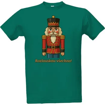 Tričko s potiskem Louskáček – rozlousknu všechno pánské
