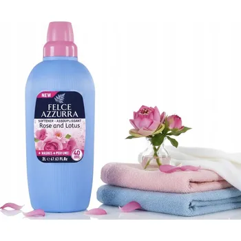 Aviváž Felce Azzurra Tekutá aviváž Vůně Růže a Lotosu 2 l 40 praní