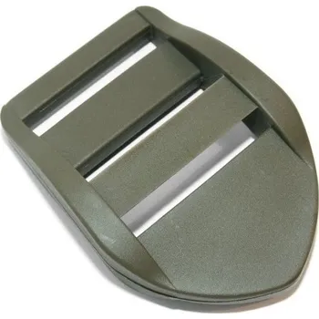 karabina Spona provlékací plastová 30 mm ZELENÁ