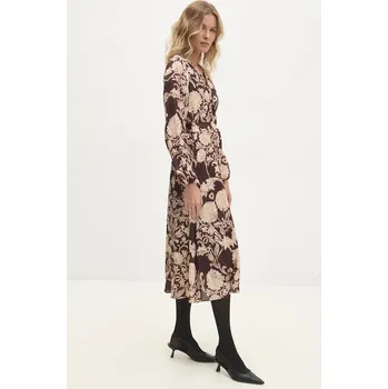 Dámské šaty Šaty Answear.LAB 57930.tos hnědá 88X, vel. M