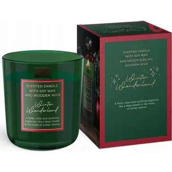 Svíčka Sójová vonná svíčka Winter Wonderland Bartek 1 ks