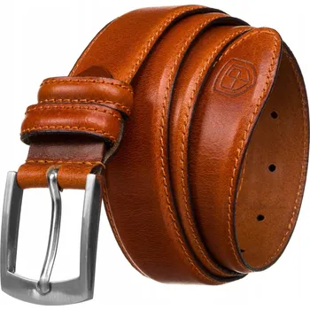 Opasek Pánský Pásek Peterson ke kalhotám klasický kožený opasek z přírodní kůže