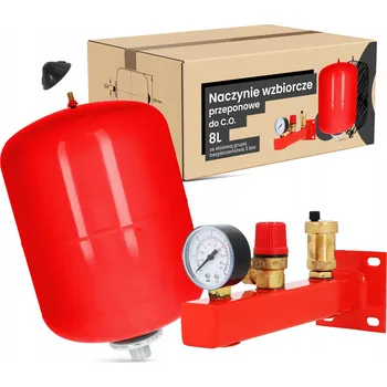 Expanzní nádoba Expanzní nádoba pro topení, vyrovnávací, s membránou C.O. TRCR 8 l