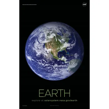 Obraz Plakát NASA USA bez rámu 84 x 130 cm