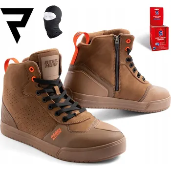 Moto obuv KOŽENÉ BOTY REBELHORN SPIKE BROWN 46