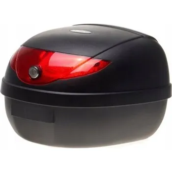 Motocyklový kufr centrální 45L Wolf X ABS, výstelka, plotna pro 1 helmu TopX