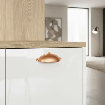 Nábytkové kování Paradox Úchytka MELANIE / Měděná 64 mm