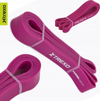 Rehabilitační guma/páska TREXO TXO-B4Z070-VT 5-9 kg fialová 2000 x 15 x 0.5
