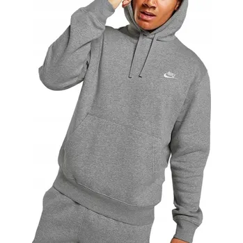 Pánská mikina Pánská mikina klokanka s kapucí Nike s klokaním BV2654-071 L