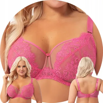 Dámské spodní prádlo Gorsenia podprsenka s měkkými košíčky růžová velikost 80E