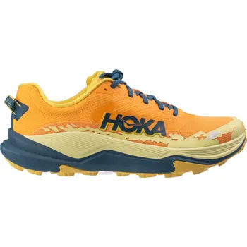 Pánská obuv Pánská běžecká trailová obuv HOKA-Torrent 4 sun coral/blue twilight Oranžová 48