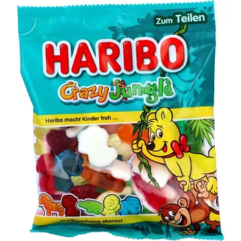 Bonbon Haribo Crazy Jungle Želé Bonbony 175 g