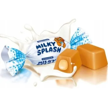 Bonbon Roshen Milky Splash Toffee s náplní 1 kg