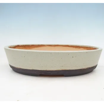 Květináč Bonsai miska 32,5 x 25,5 x 7,5 cm zelená