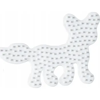 Dětské navlékací korálky Podložka pod korálky Hama liška (lišák)