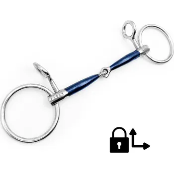 Udidlo pro koně Jednou lomený Baucher Fager FSS Sweet Iron Anna Velikost: 13,5cm