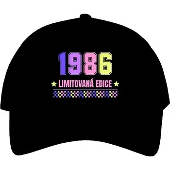 Kšiltovka Kšiltovka s potiskem 1986 limitovaná edice pastelové barvy