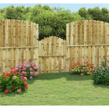 brána vidaXL Zahradní branka impregnovaná borovice 100 x 125 cm [45328]