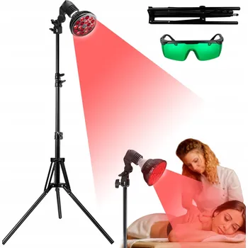 Léčebná lampa Bedee černá 54 W