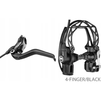 Brzda na kolo Magura HS33 hydraulická ráfková brzda, 4 prsty, černá