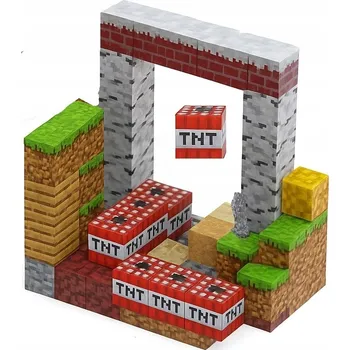 ostatní stavebnice Magnetické Stavebnice Minecraft sada 100 dílů, kovové, 6 let +