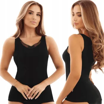 Emili tílko s kulatý výstřihem bez rukávů, velikost 4XL