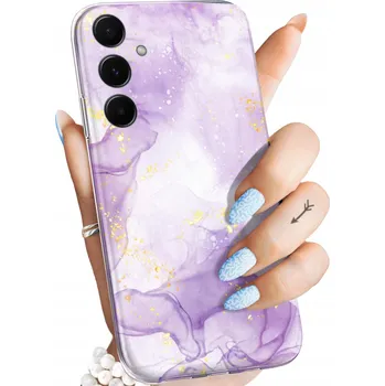 Pouzdro na mobilní telefon Hello Case Zadní Kryt Samsung Galaxy A54 5G fialové